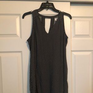 Black patterned Old Navy dress